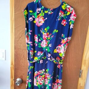 Lands End Floral Dress Size XL